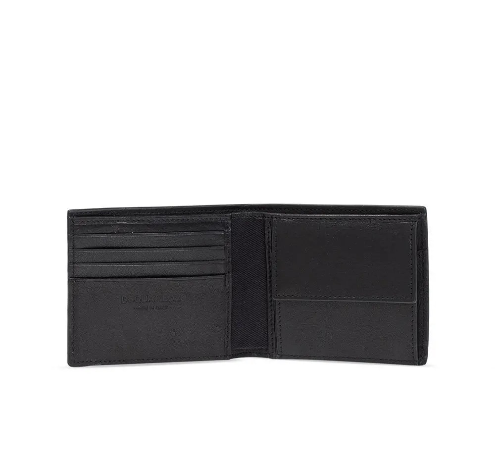 Ví Dsquared2 Bifold Wallet With Logo 'Black' WAM0015-12903205-M063 — ảnh 3