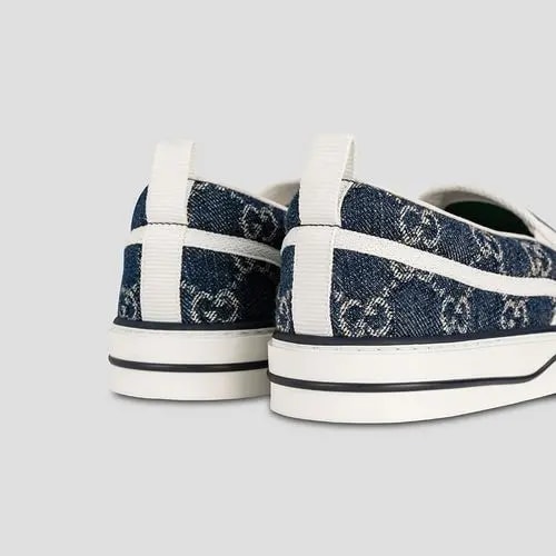 Giày Gucci Tennis 1977 Slip-on 'Blue' 643489-2HK20-4465 — ảnh 3