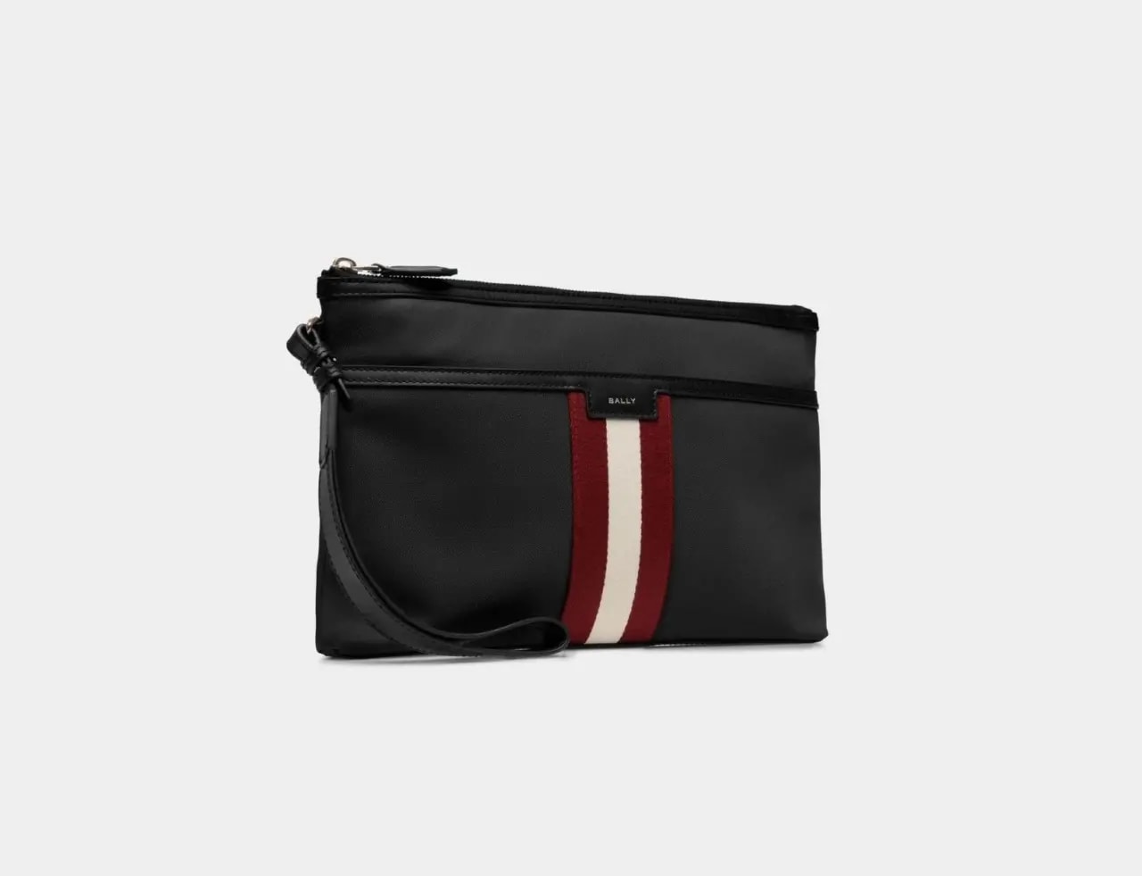 Túi Bally Code Pouch 'Black' 6310504 — ảnh 2