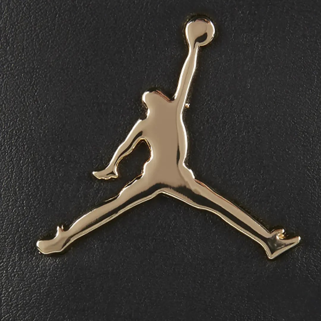 Balo Nike Air Jordan Logo Backpack 'Black Gold' DH0410-010 — ảnh 3