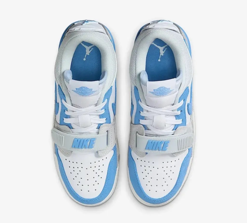 Giày Nike Air Jordan Legacy 312 Low GS 'White Legend Blue' CD9054-141 — ảnh 4