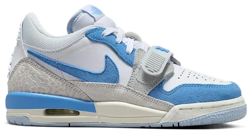 Giày Nike Air Jordan Legacy 312 Low GS 'White Legend Blue' CD9054-141 — kich-thuoc: 36.5
