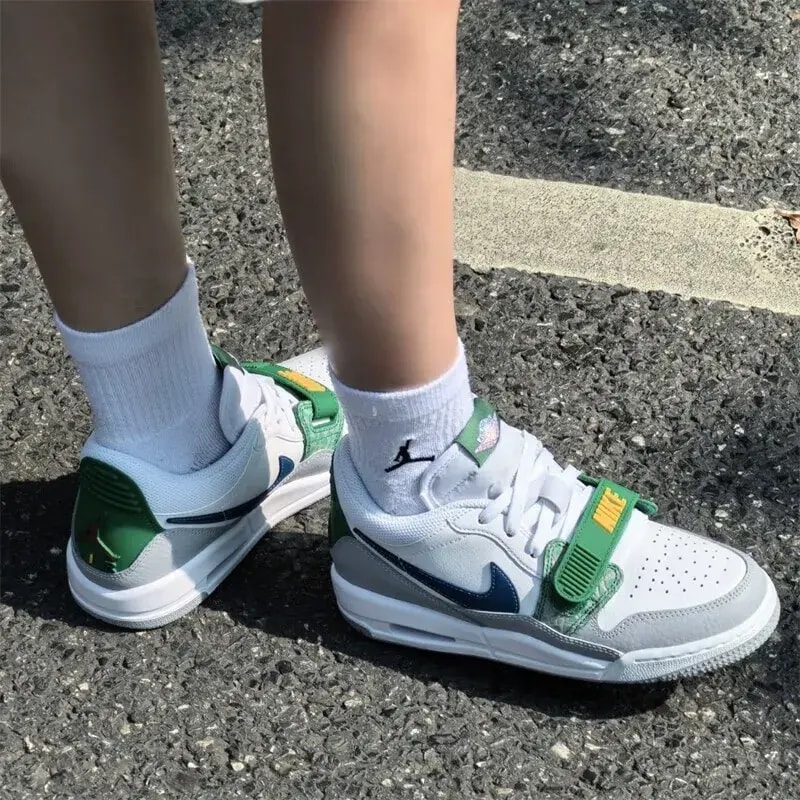 Giày Nike Air Jordan Legacy 312 Low 'White Pine Green' CD9054-140 — ảnh 4