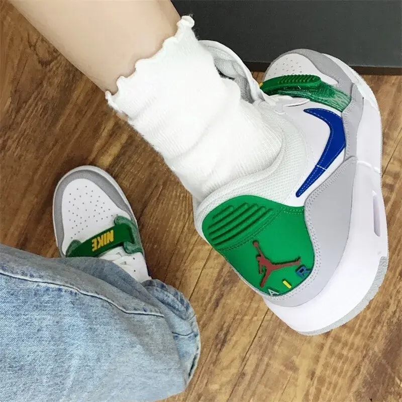 Giày Nike Air Jordan Legacy 312 Low 'White Pine Green' CD9054-140 — ảnh 2