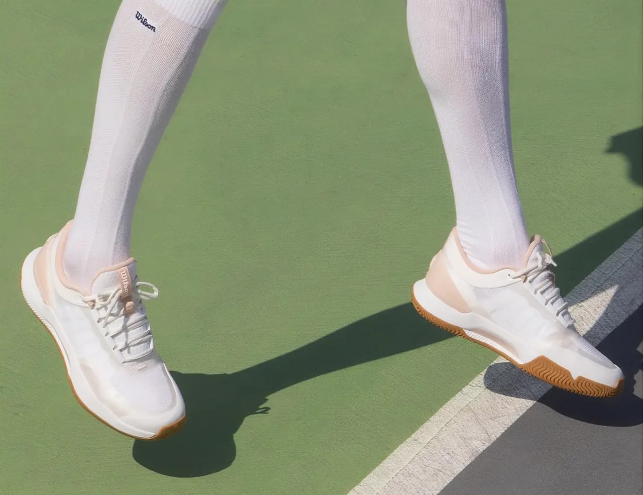Giày Wilson Intrigue Tour Tennis 'White Pink' WRS337030 — ảnh 3