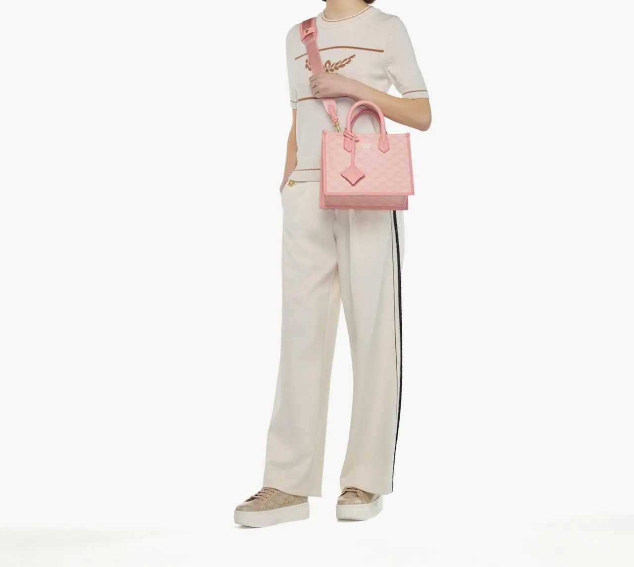 Túi MCM Himmel Tote 'Pink' MWTESAC01P6001 — ảnh 3