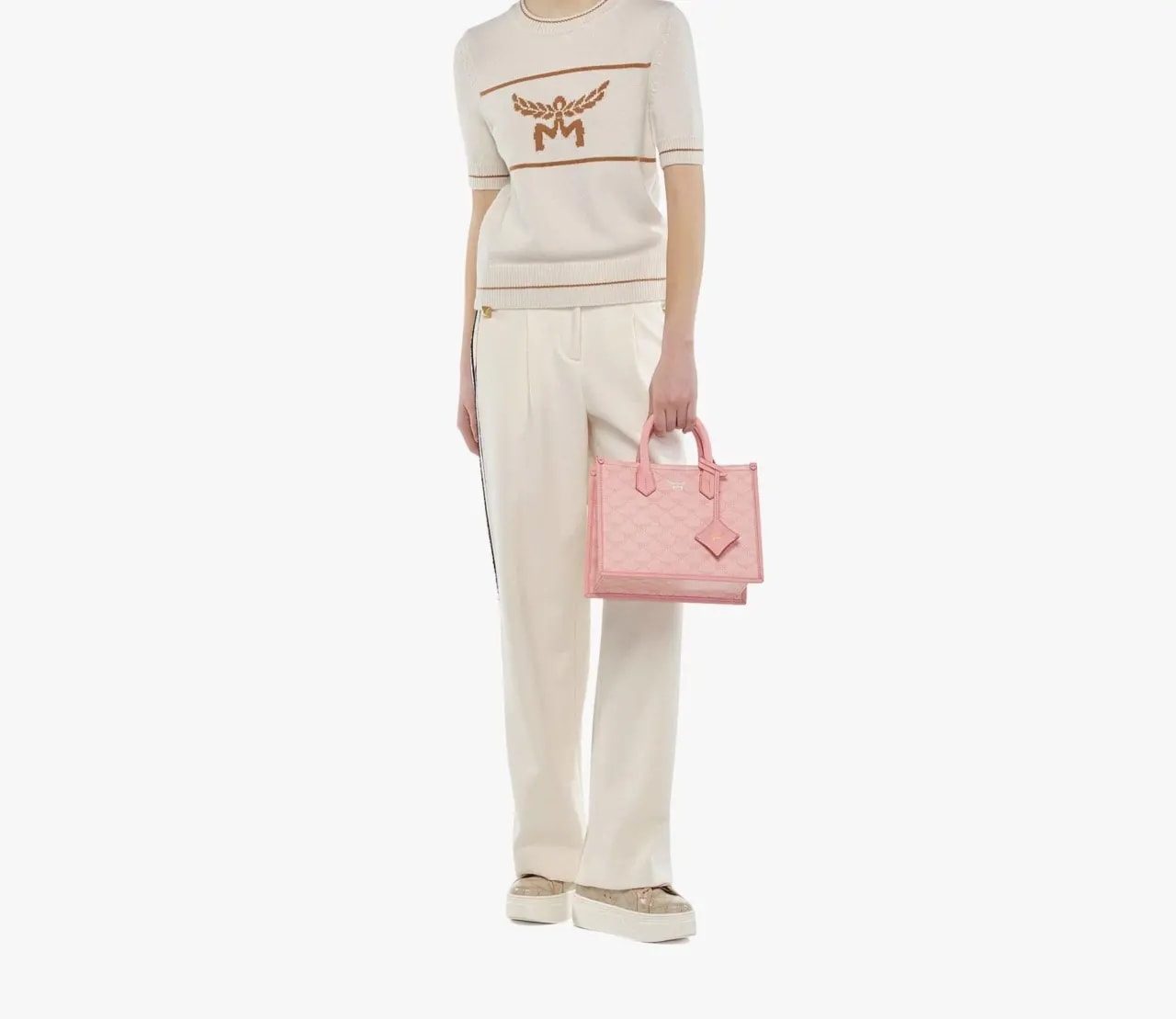 Túi MCM Himmel Tote 'Pink' MWTESAC01P6001 — ảnh 2