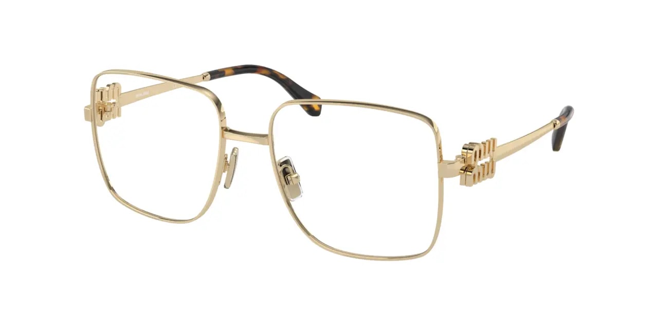 Kính Miu Miu Pale Eyeglasses ‘Gold’ 0MU-51XV-ZVN1O1 — ảnh 4