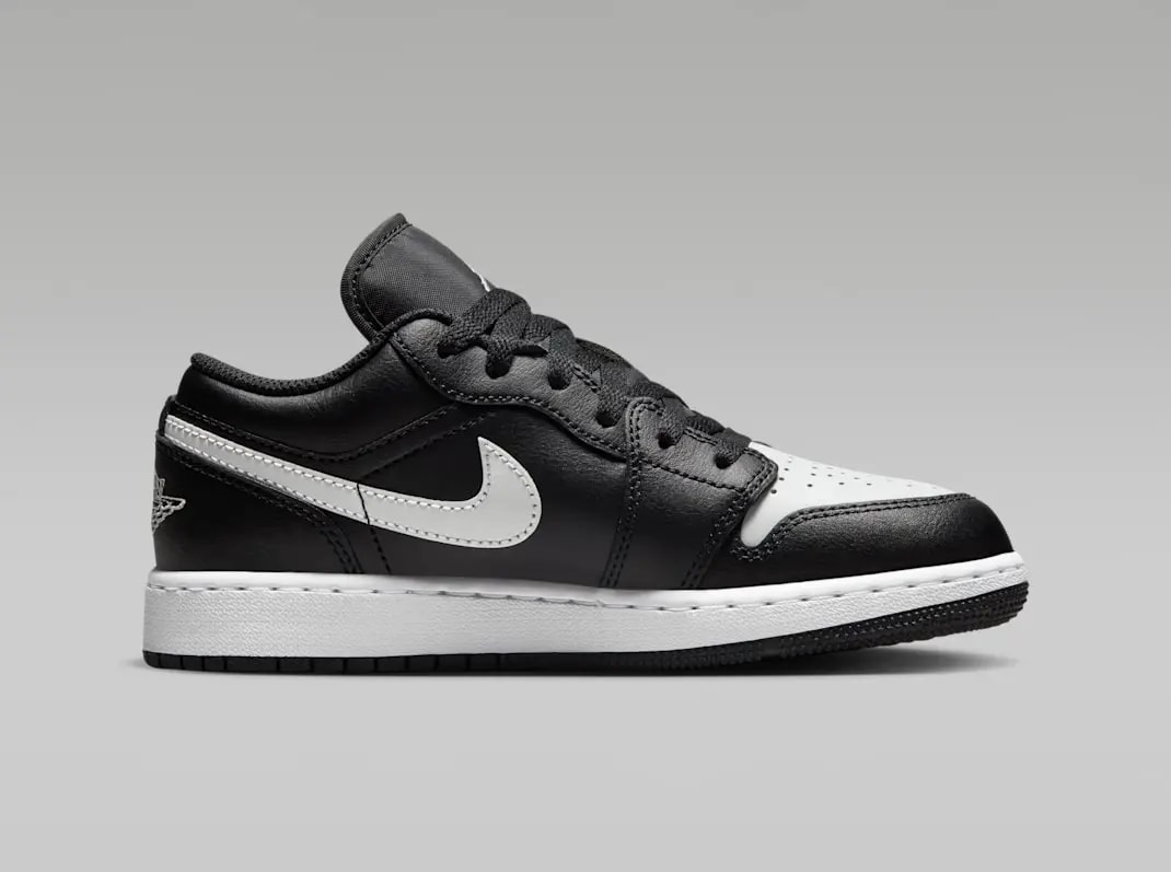 Giày Nike Air Jordan 1 Low 'Black Summit White' 553560-043 — ảnh 2