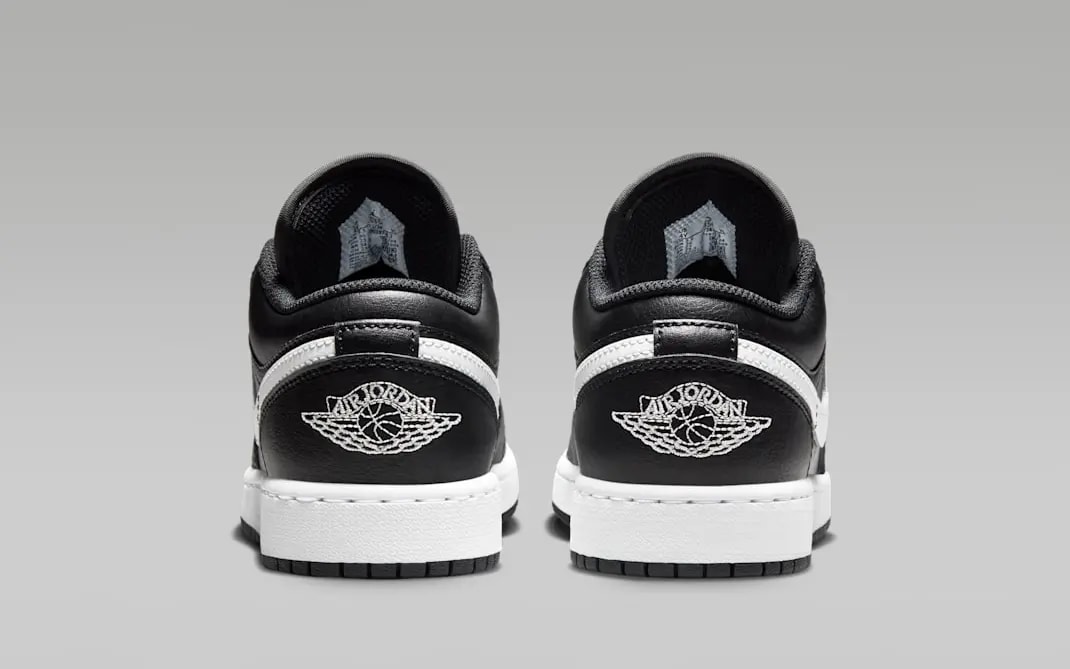 Giày Nike Air Jordan 1 Low 'Black Summit White' 553560-043 — ảnh 5
