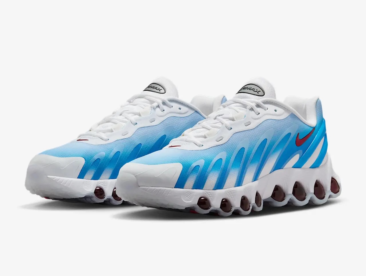Giày Nike Air Max Dn8 'White Red Light Blue' FQ7860-101 — ảnh 5