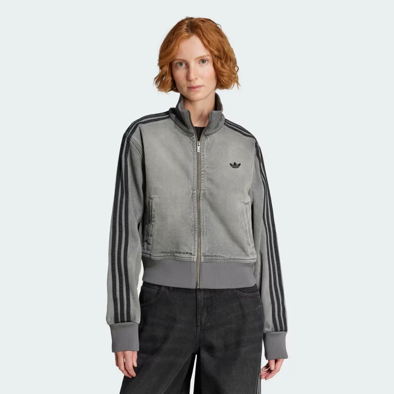 Áo Adidas Denim Tt 'Gray' JY2564 — ảnh 2