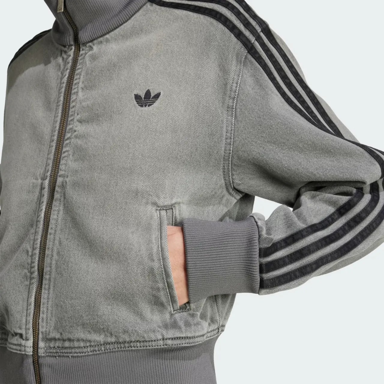 Áo Adidas Denim Tt 'Gray' JY2564 — ảnh 5