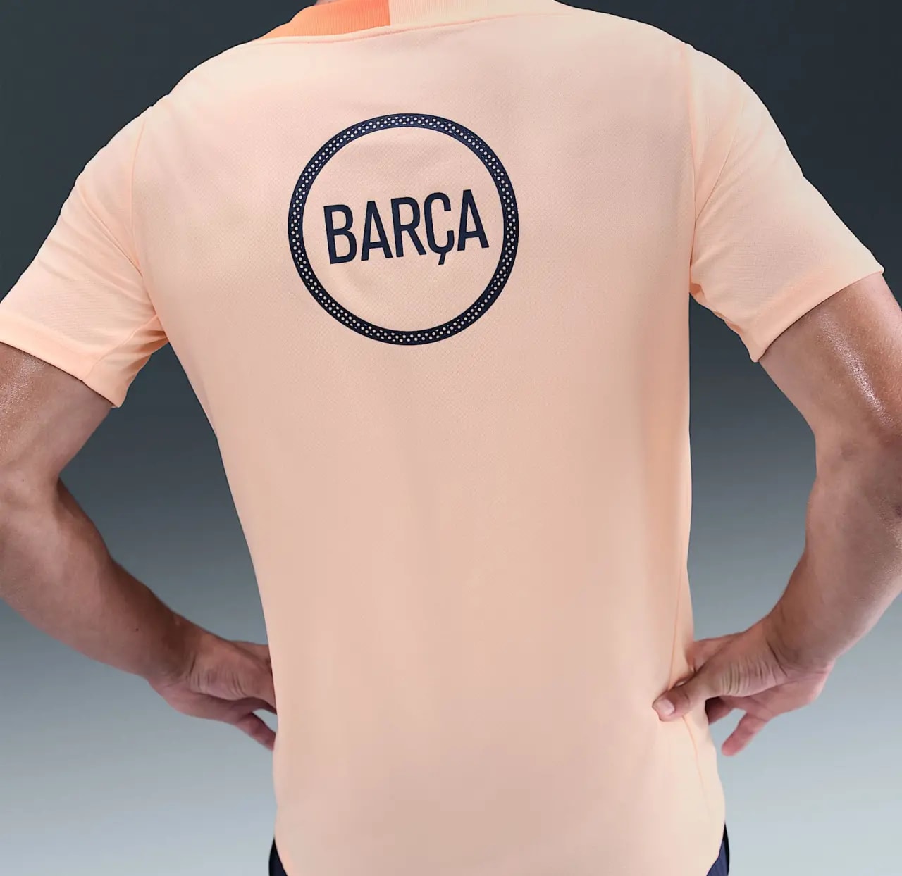 Áo Nike FC Barcelona Strike Top 25/26 'Crimson Tint' HM3344-808 — ảnh 2
