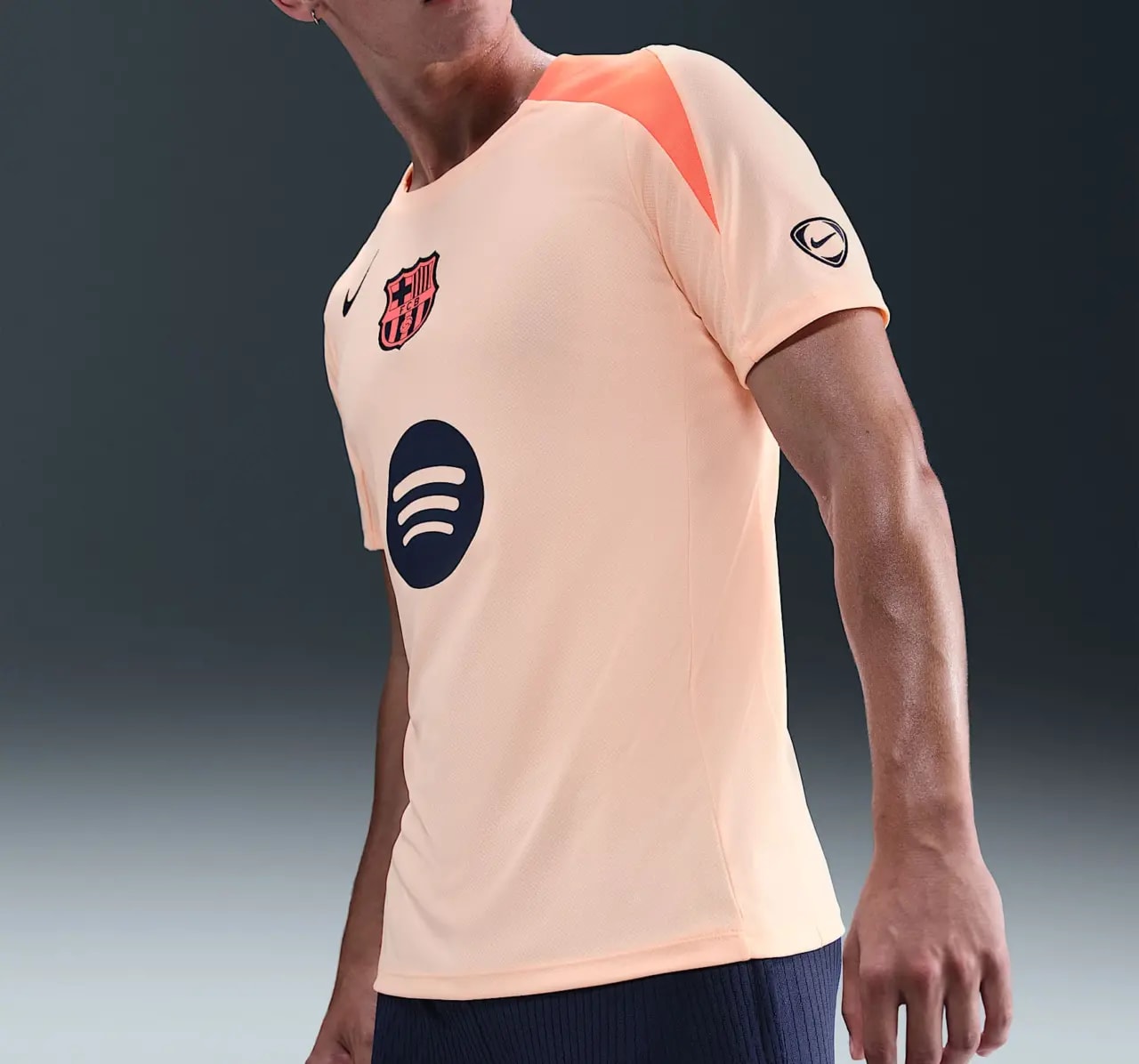 Áo Nike FC Barcelona Strike Top 25/26 'Crimson Tint' HM3344-808 — ảnh 5