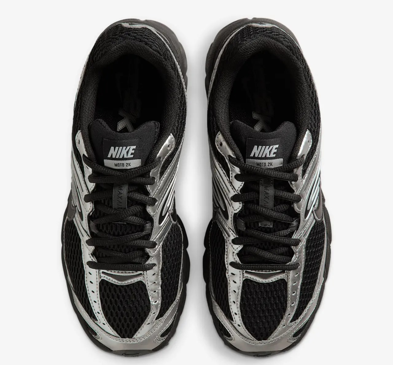Giày Nike Air Max Moto 2K 'Black Metallic Silver' HQ2056-007 — ảnh 3