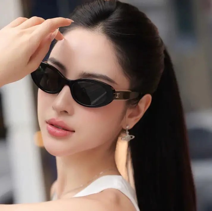 Kính Chanel Sunglasses ‘Black’ CH5515-C62248 — ảnh 2