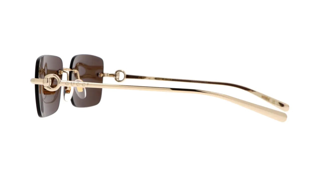 Kính Gucci Endura Rectangular Sunglasses ‘Gold’ GG1703S-004 — ảnh 3