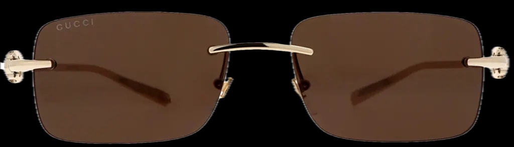 Kính Gucci Endura Rectangular Sunglasses ‘Gold’ GG1703S-004