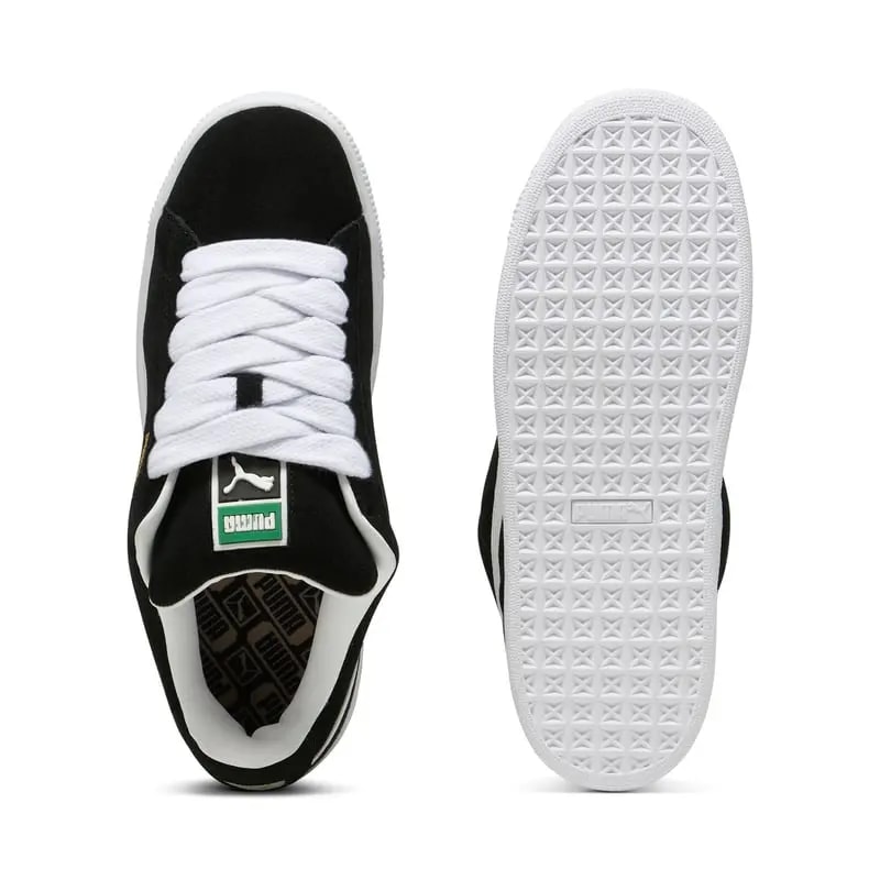Giày Puma Suede XL 'Black White' 395205-02 — ảnh 4