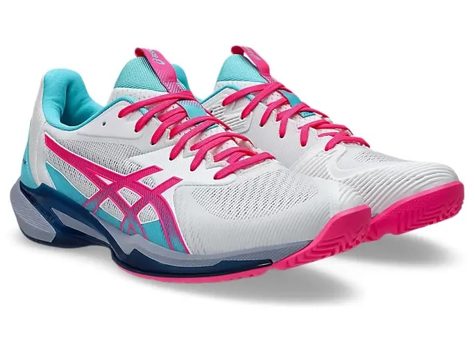 Giày Asics Solution Speed FF 3 'White Hot Pink' 1041A496-100 — ảnh 2