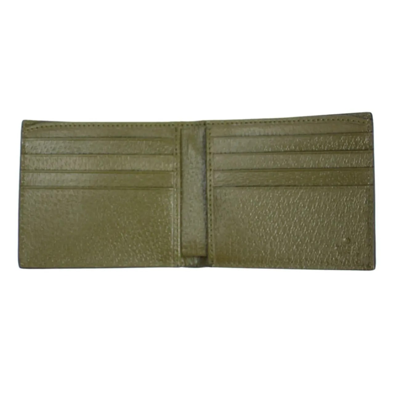 Ví Gucci Leather Trimmed Logo ‘Green’ 625573-H9HAJ-3300 — ảnh 3