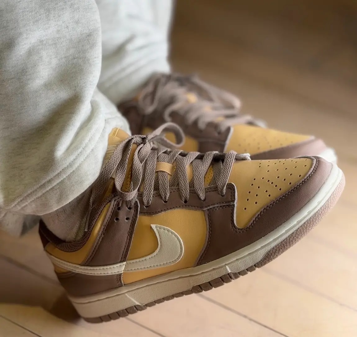 Giày Nike Dunk Low Next Nature 'Mink Brown' DD1873-201 — ảnh 2