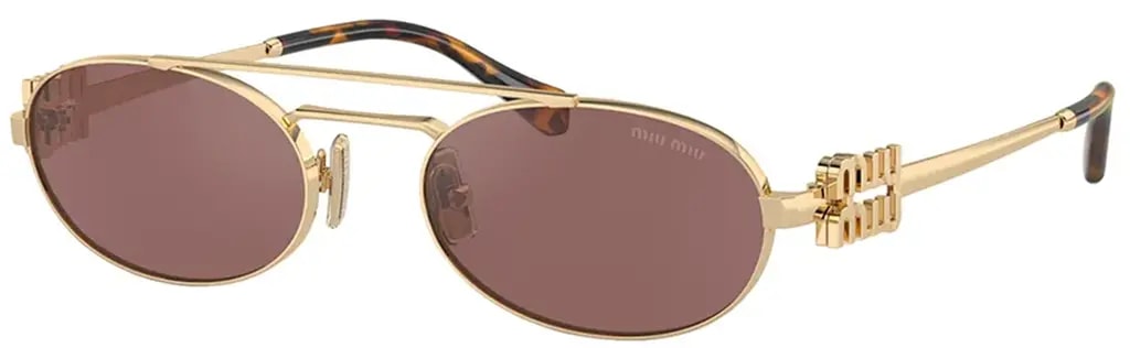 Kính Miu Miu Sunglasses ‘Pale Gold’ 0MU-54ZS-ZVN70D — ảnh 3