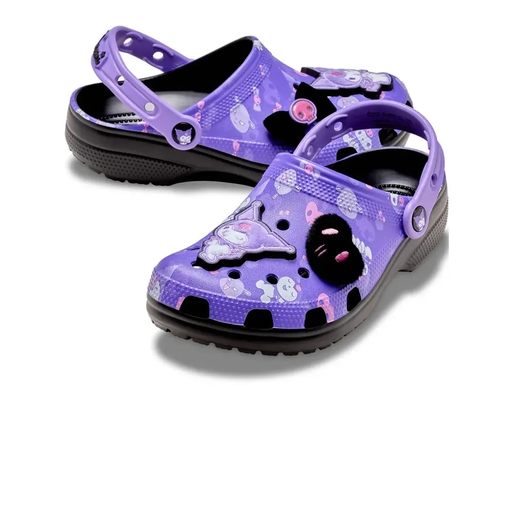 Dép Crocs Classic Clog 'Sanrio Kuromi' 211491-90H — ảnh 5