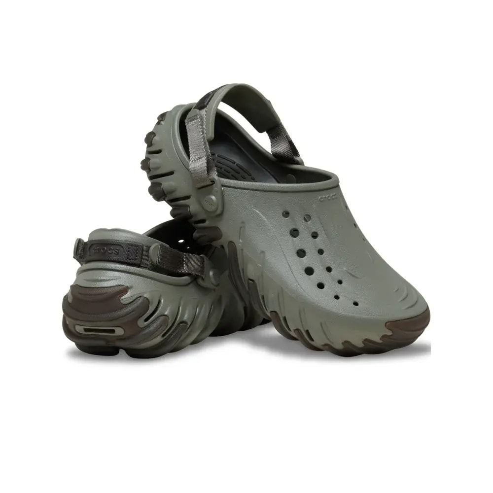 Dép Crocs Echo Gum Ro 'Galactic Grey' 211675-1WS — ảnh 2
