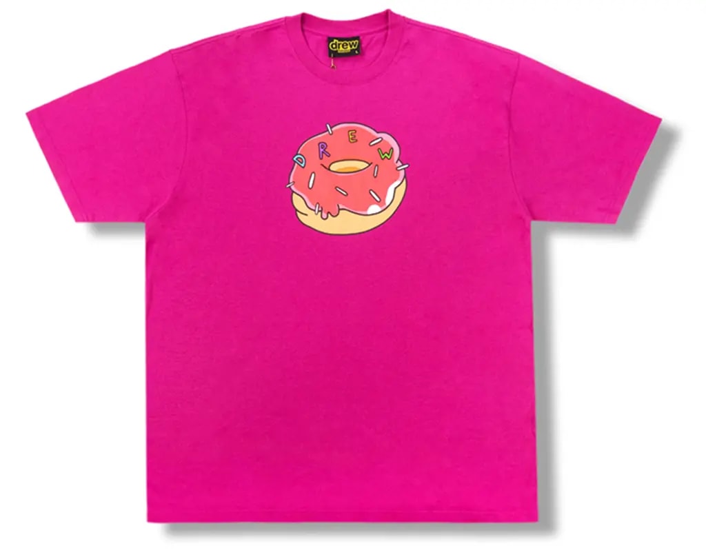 Áo Drew House Donut SS Tee 'Pink' — kich-thuoc: M