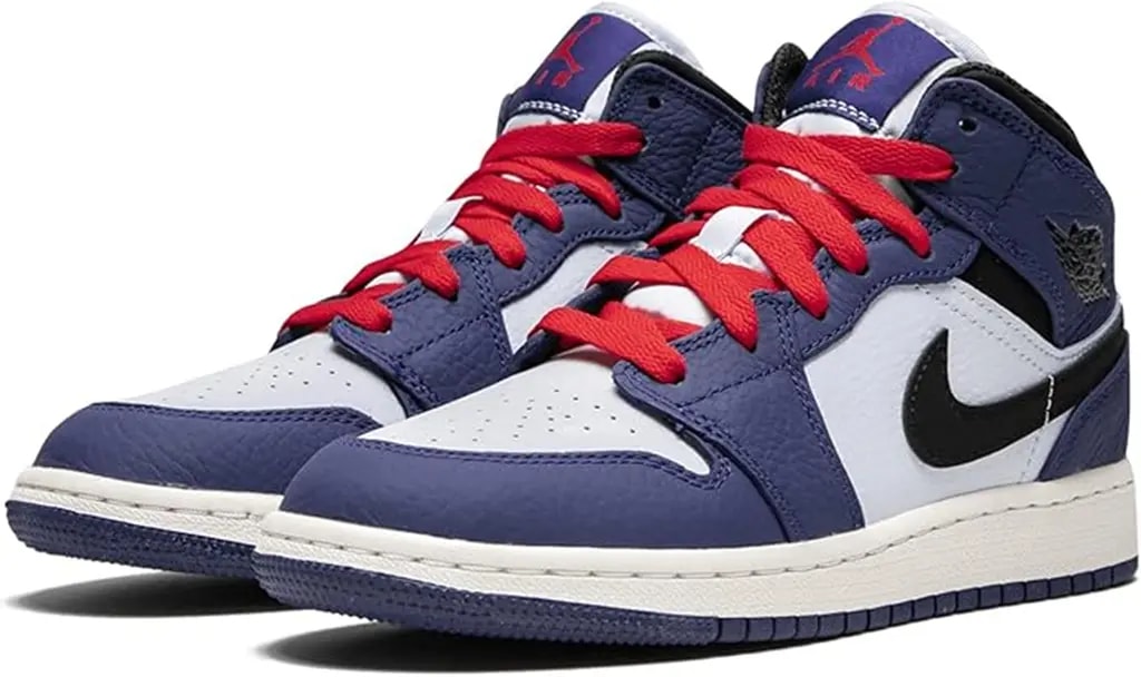 Giày Nike Air Jordan 1 Mid SE 'Deep Royal' BQ6931-400 — ảnh 2