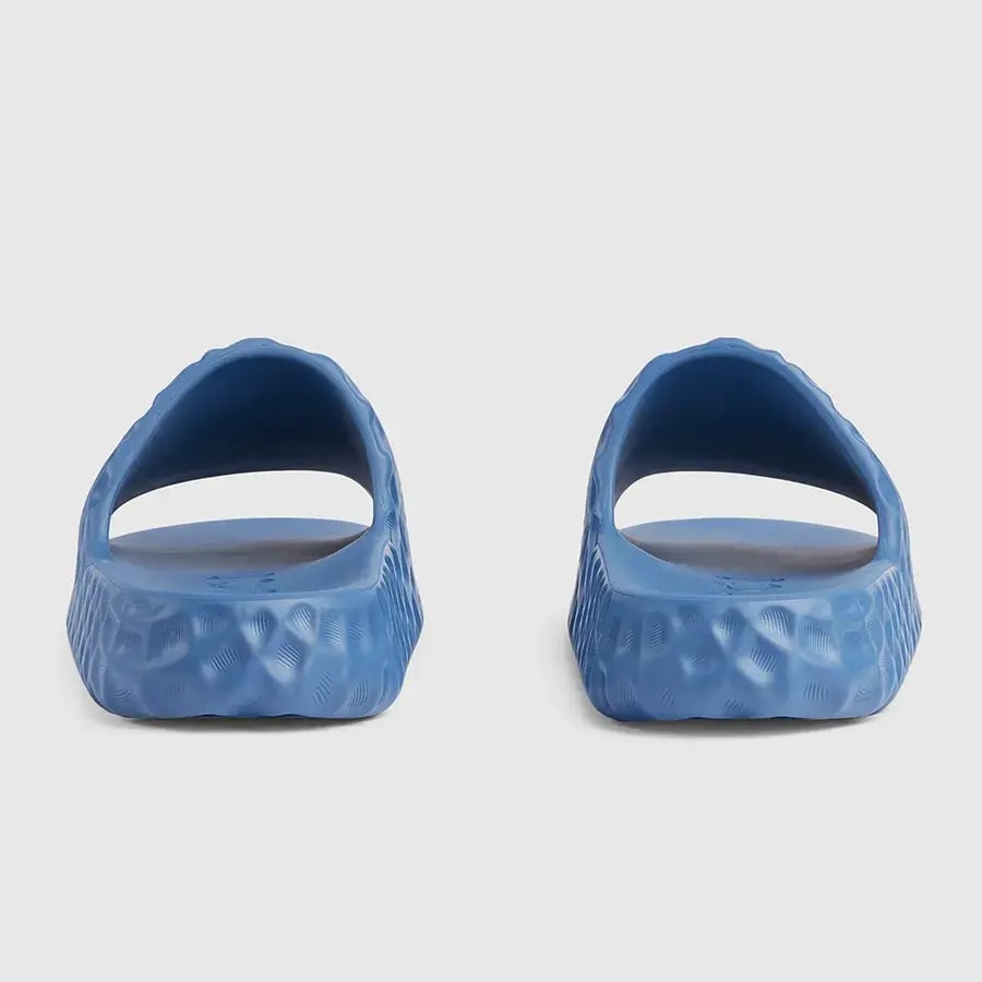Dép Gucci Interlocking G Slide Sandal ‘Blue’ 770801-J8710-4743 — ảnh 3