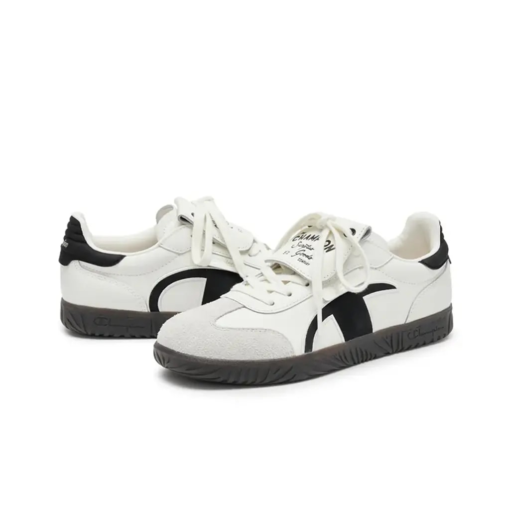 Giày Champion Essentials Champ T-Trainer 'Cream Black' U5AFCTM15U3 — ảnh 4