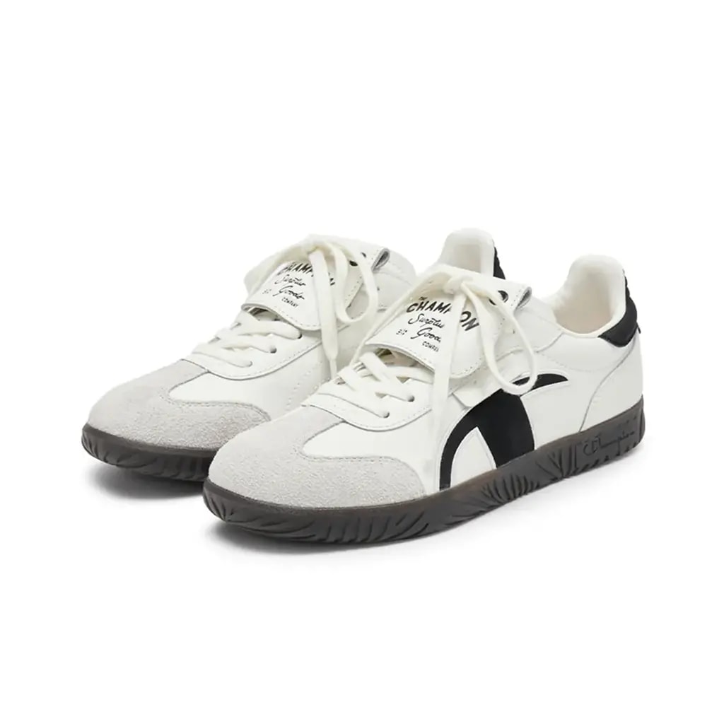 Giày Champion Essentials Champ T-Trainer 'Cream Black' U5AFCTM15U3 — ảnh 2