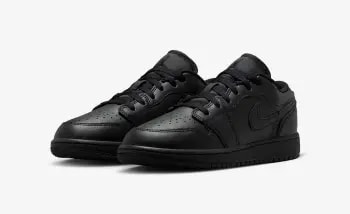 Giày Nike Air Jordan 1 Low 'Black' 553560-093 — ảnh 2