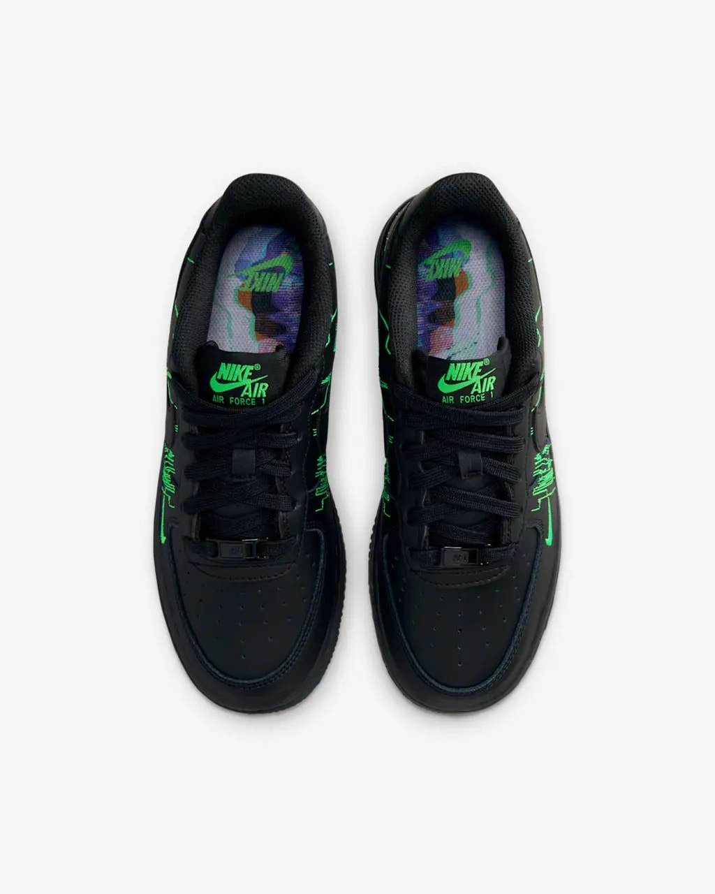 Giày Nike Air Force 1 Low LV8 4 'Black' HV4763-001 — ảnh 3