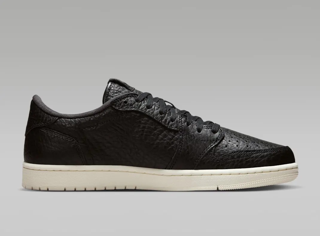 Giày Nike Air Jordan 1 Retro Low 'Swooshless Black' 848775-005 — ảnh 2