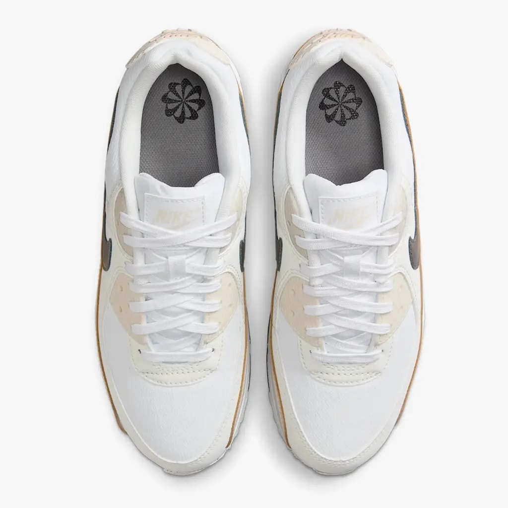 Giày Nike Air Max 90 ‘White Flat Pewter’ HM8128-101 — ảnh 3