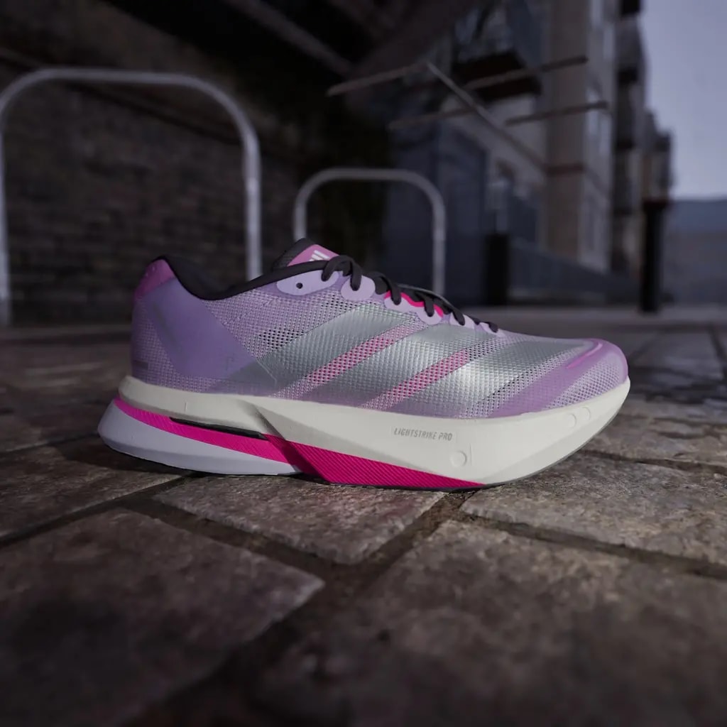 Giày Adidas Adizero Boston 13 ‘Powder Plum’ JS4955 — ảnh 3