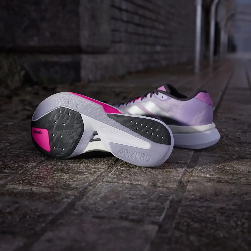 Giày Adidas Adizero Boston 13 ‘Powder Plum’ JS4955 — ảnh 4