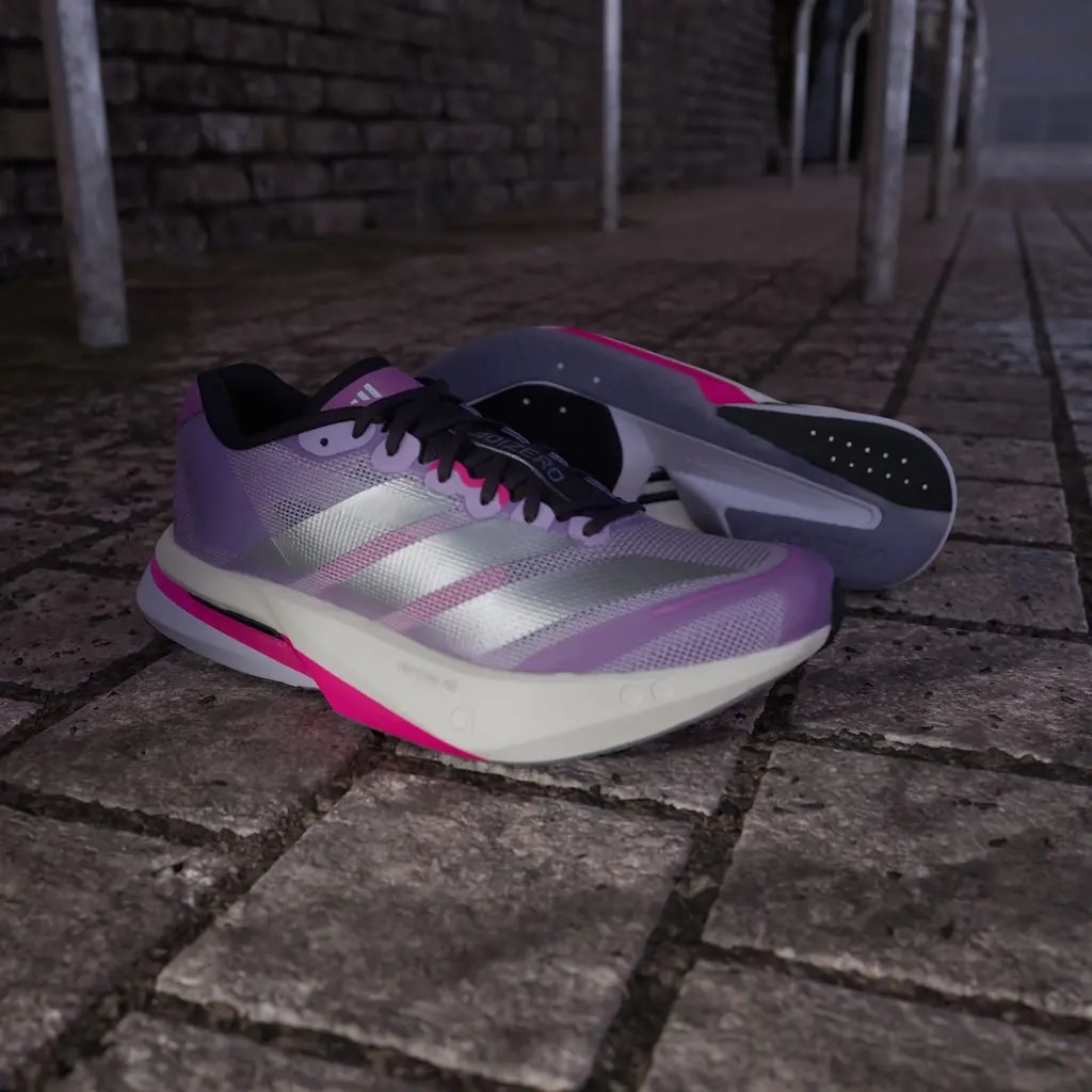 Giày Adidas Adizero Boston 13 ‘Powder Plum’ JS4955 — ảnh 2