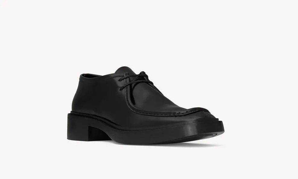 Giày Saint Laurent Leather 'New Bourbon' 845067AAEHH1000 — ảnh 3
