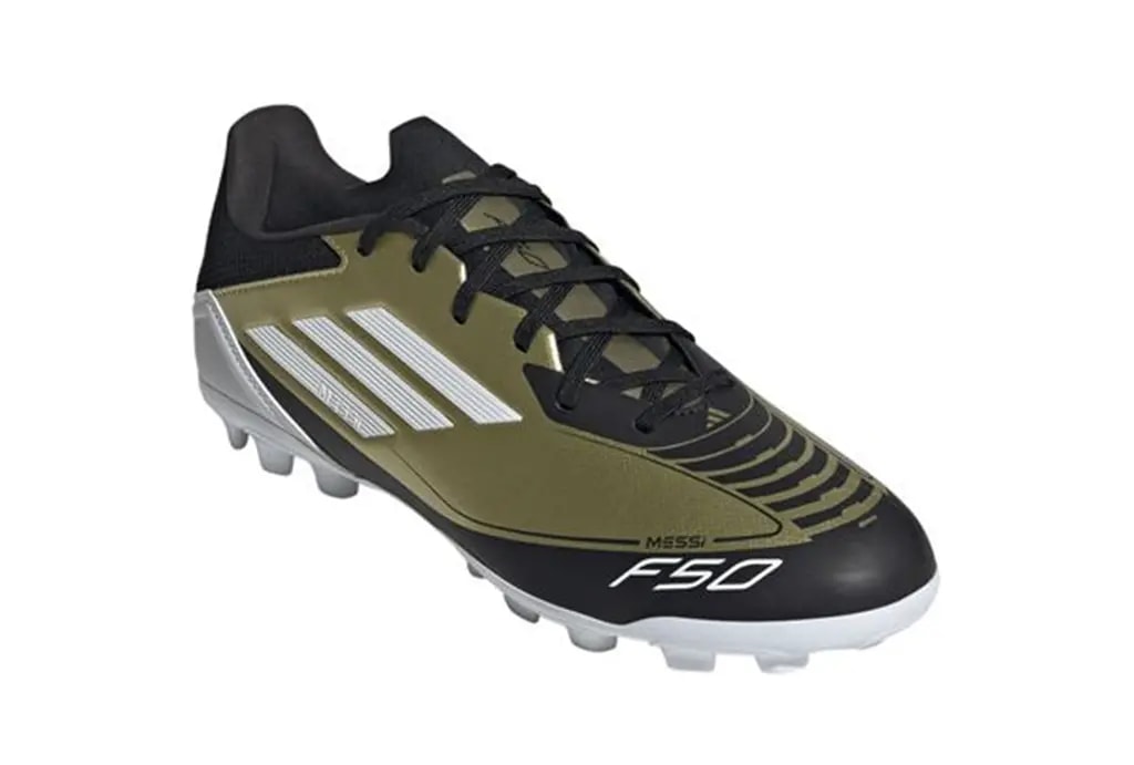 Giày Adidas F50 League 2G/3G AG Messi ‘Black Gold’ JH9627 — ảnh 5