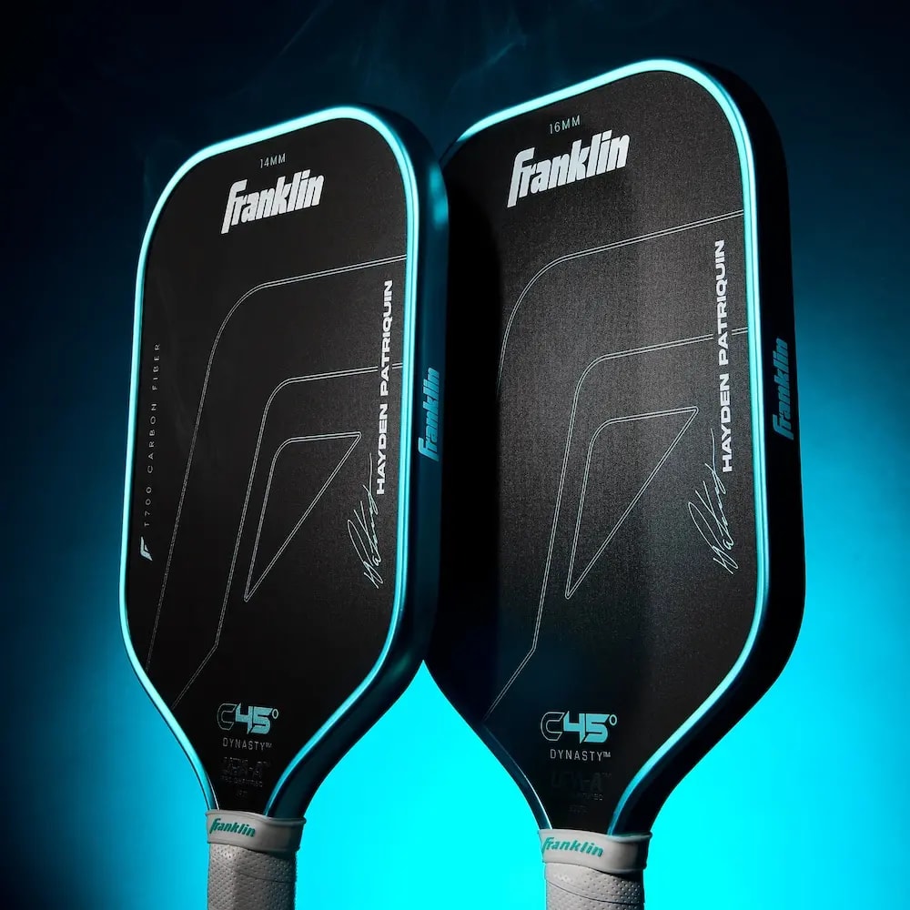 Vợt Pickleball Franklin C45 Hayden Patriquin Edition 'Blue Black' — ảnh 2