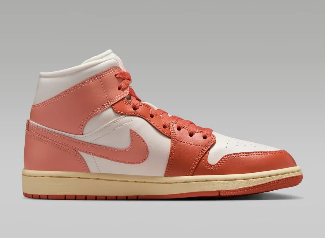 Giày Nike Air Jordan 1 Mid 'Madder Root' BQ6472-180 — ảnh 2
