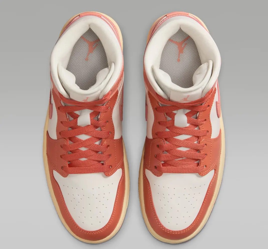 Giày Nike Air Jordan 1 Mid 'Madder Root' BQ6472-180 — ảnh 3