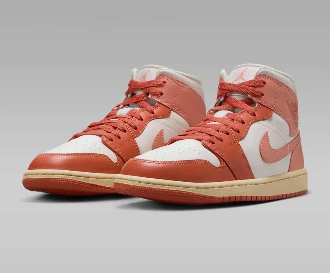 Giày Nike Air Jordan 1 Mid 'Madder Root' BQ6472-180 — ảnh 4