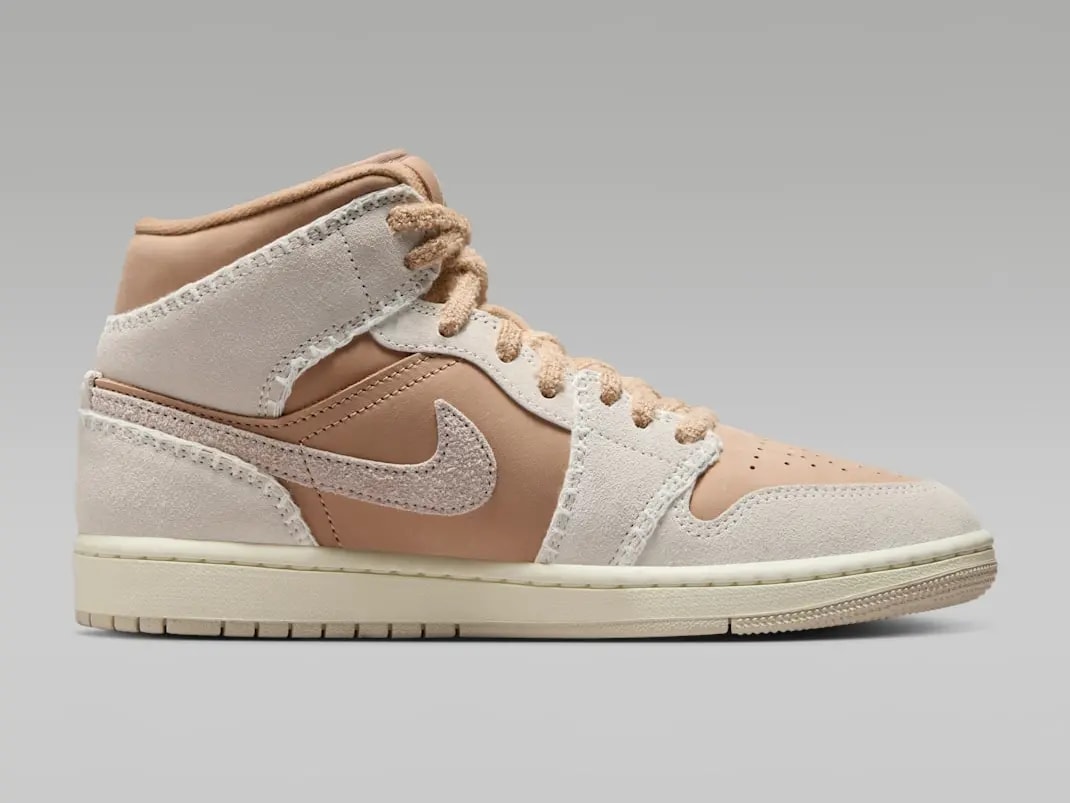 Giày Nike Air Jordan 1 Mid SE 'Cozy Girl' HV4269-200 — ảnh 2
