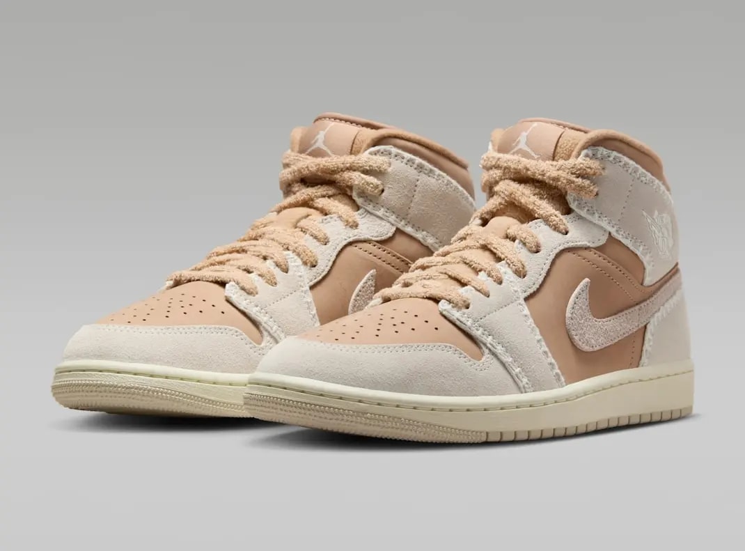 Giày Nike Air Jordan 1 Mid SE 'Cozy Girl' HV4269-200 — ảnh 4
